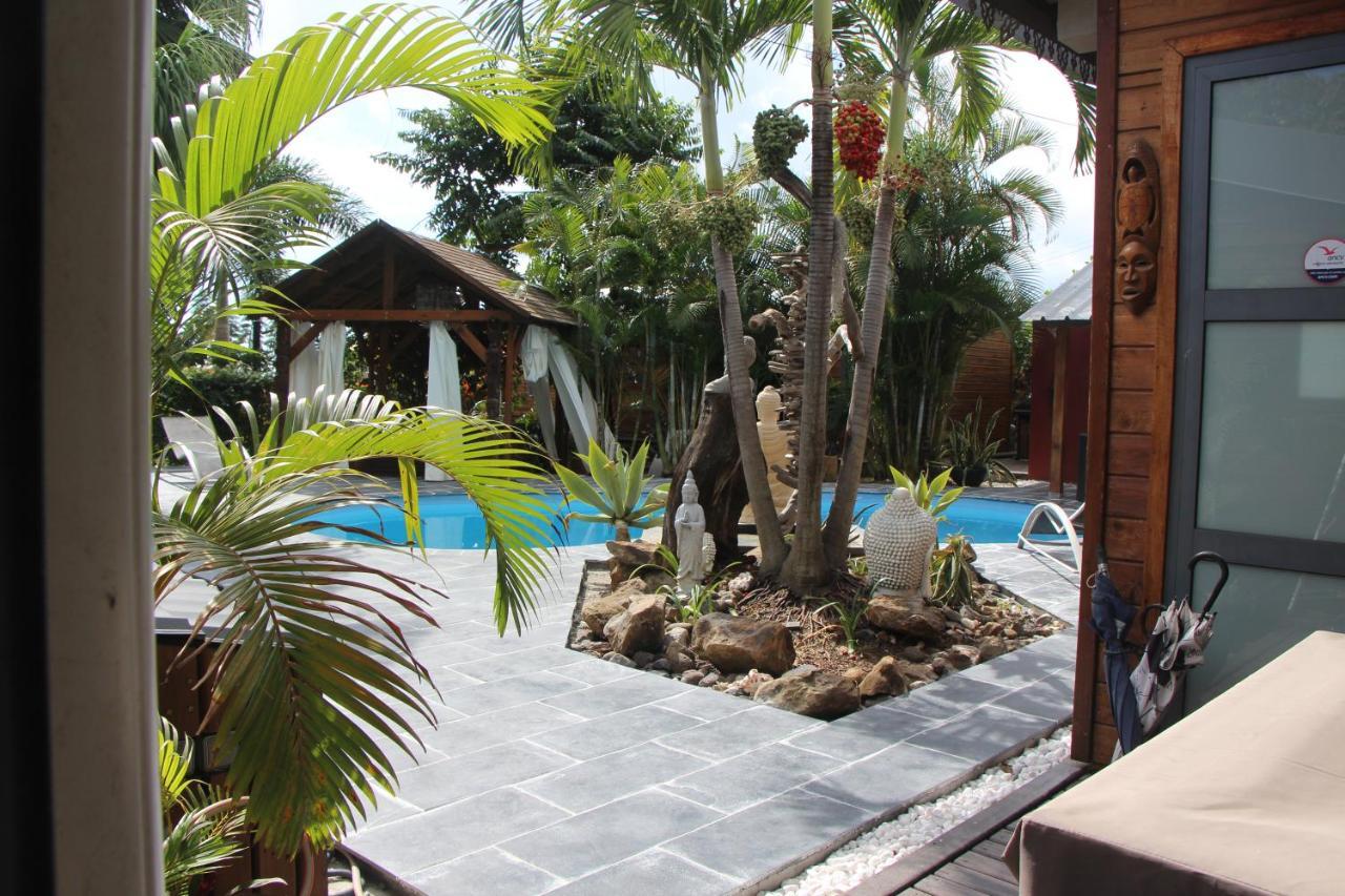 La Liane De Jade 974-Lodge Le Palissandre - Jacuzzi Privatif - Piscine Chauffee Le Bois de Nefles  Экстерьер фото