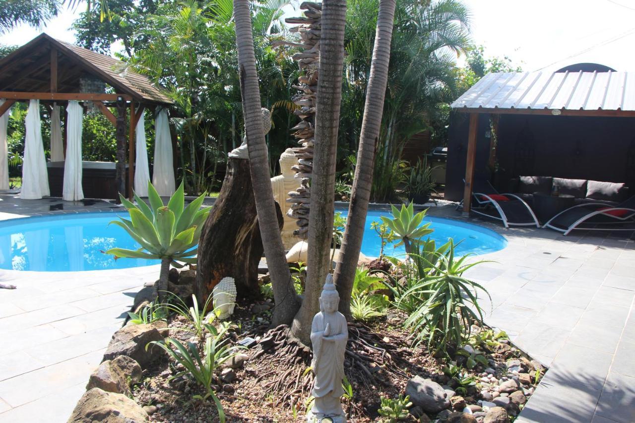 La Liane De Jade 974-Lodge Le Palissandre - Jacuzzi Privatif - Piscine Chauffee Le Bois de Nefles  Экстерьер фото