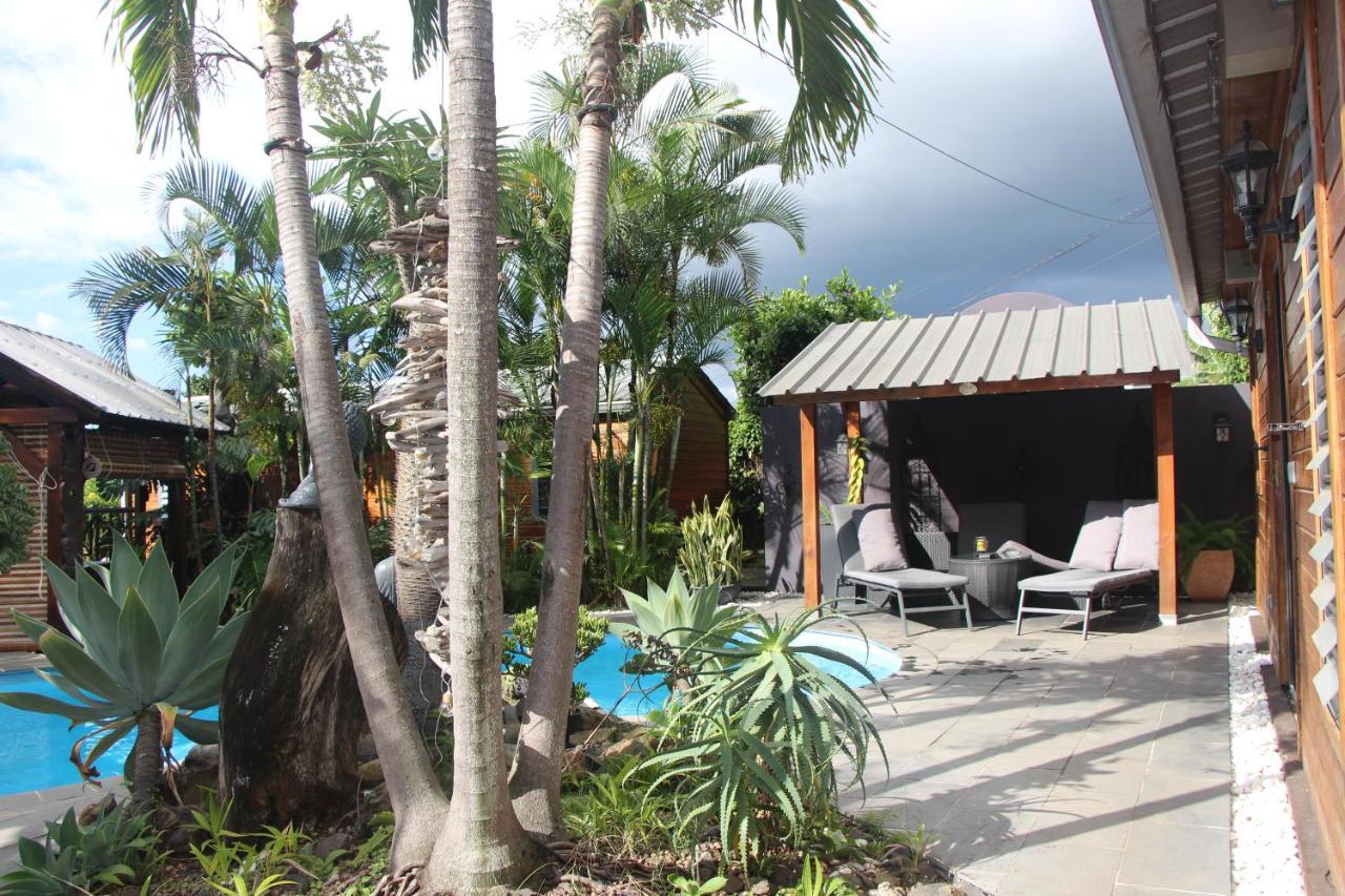La Liane De Jade 974-Lodge Le Palissandre - Jacuzzi Privatif - Piscine Chauffee Le Bois de Nefles  Экстерьер фото